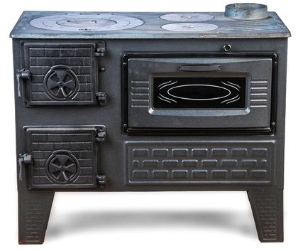 Отопительно-варочная печь МастерПечь ПВ-04 с духовым шкафом, 7,5 кВт в Новосибирске
