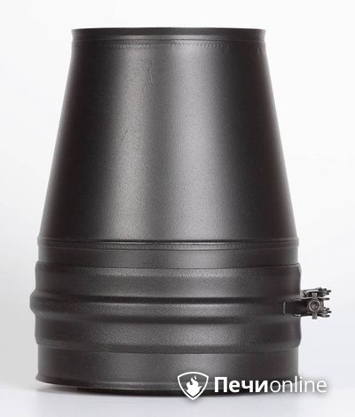 Комплектующие дымохода Schiedel Конус д.150 PM25 (Черный) Permetr в Новосибирске