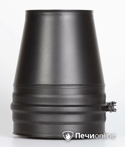 Комплектующие дымохода Schiedel Конус д250 PM25 (Черный) Permetr в Новосибирске