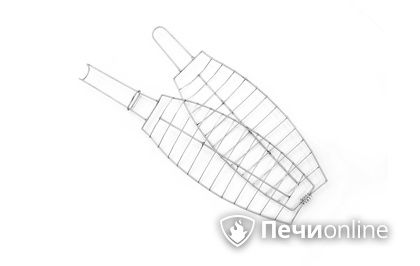 Аксессуар для приготовления на огне Технокерамика Решетка для рыбы в Новосибирске