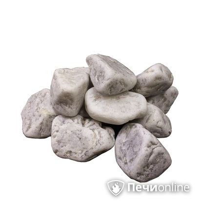 Камни для бани Огненный камень Кварц шлифованный отборный 10 кг ведро в Новосибирске